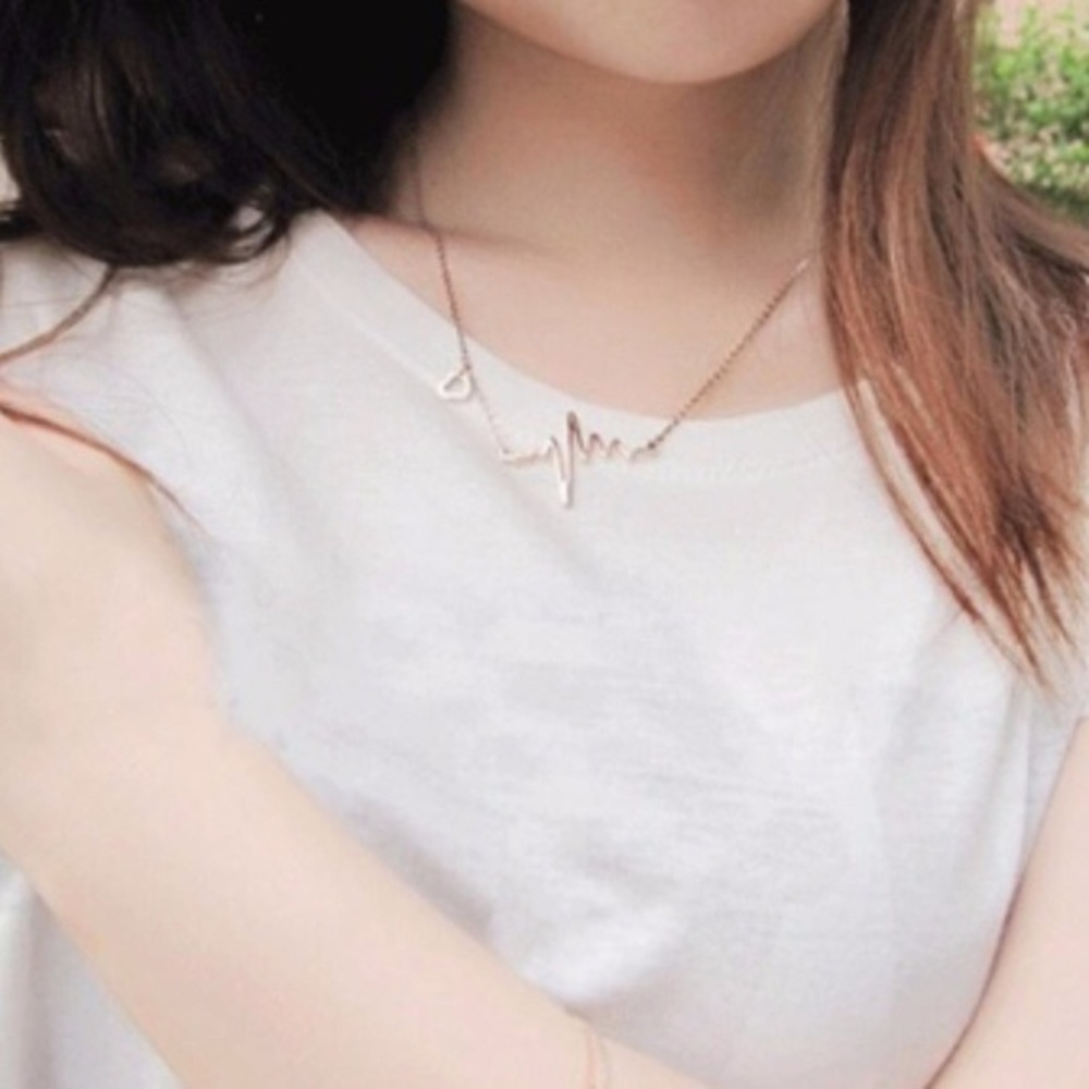 ๐๐Heartbeat Necklace SALE ๐๐๐ - Picture 2 of 3